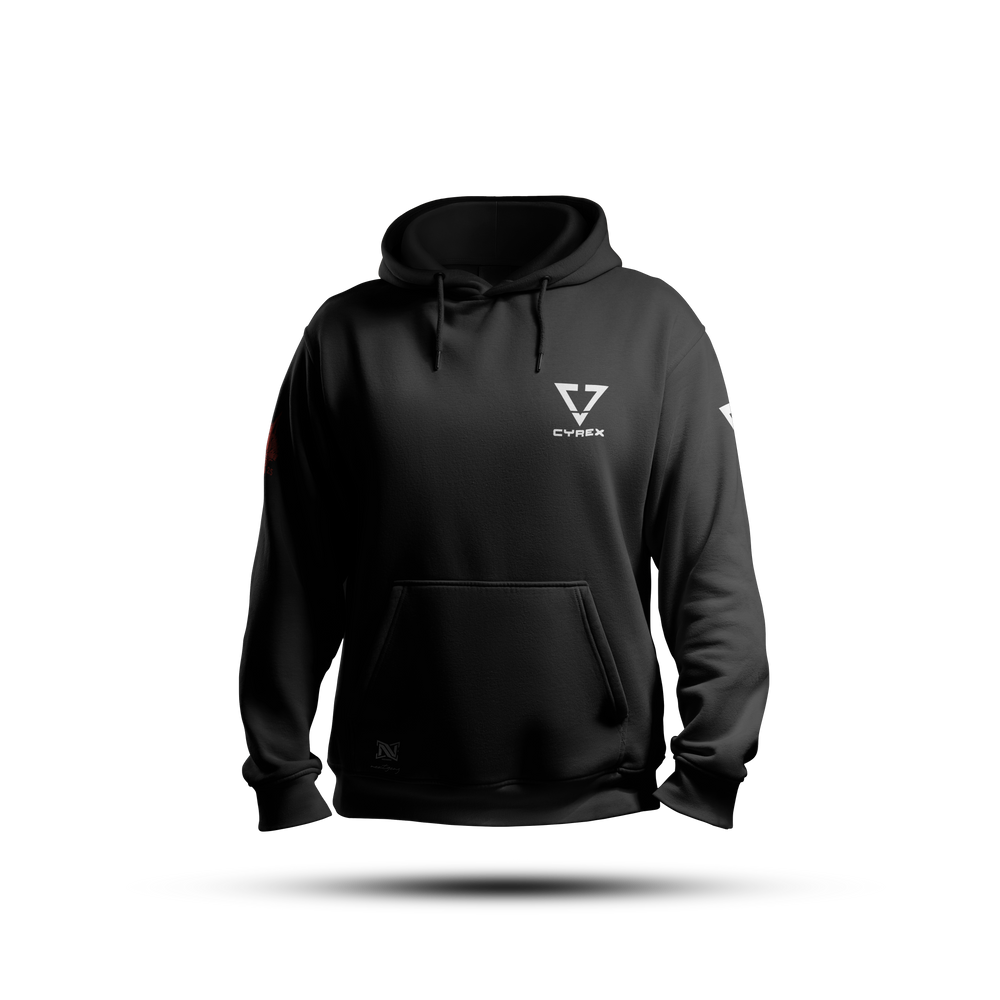 Cyrex 徽标连帽衫