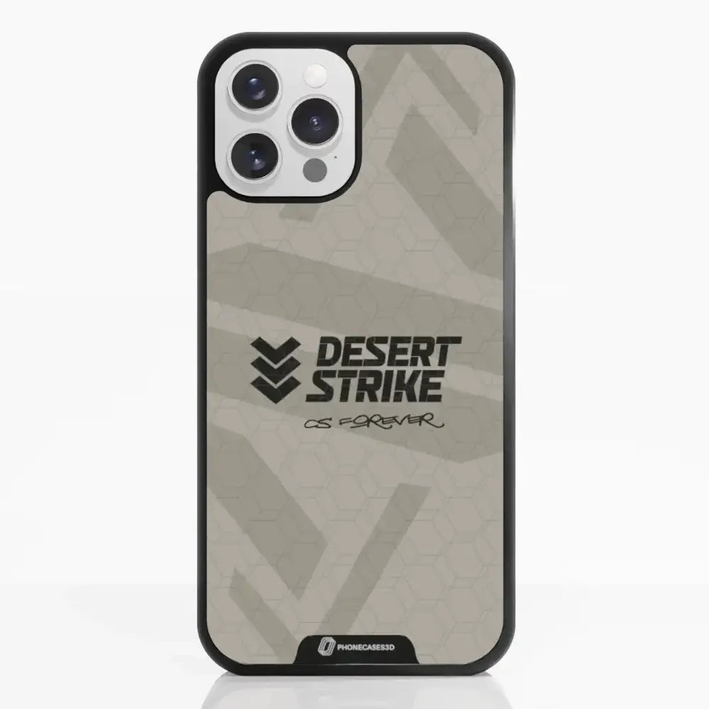 Desert Strike Official 3D Phone Case Design Logo watermark