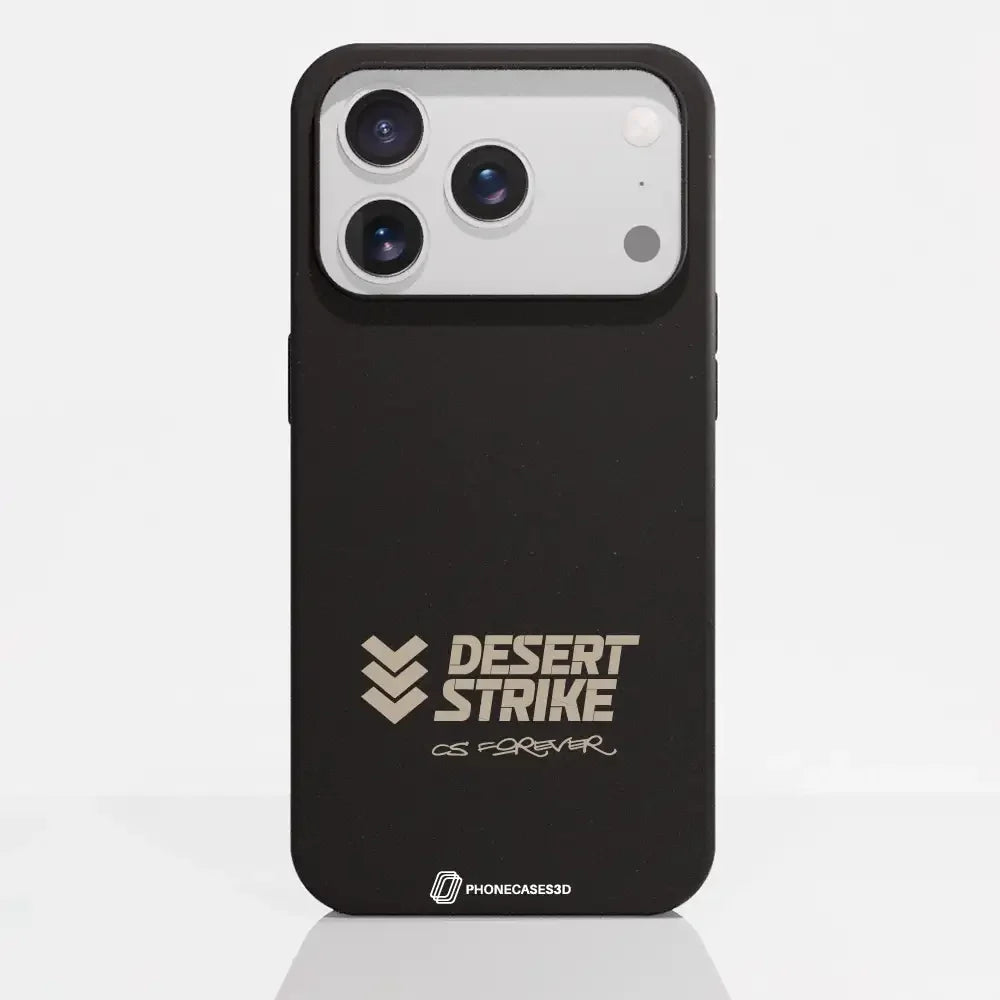 Desert Strike Official Compostable Phone Case logo
