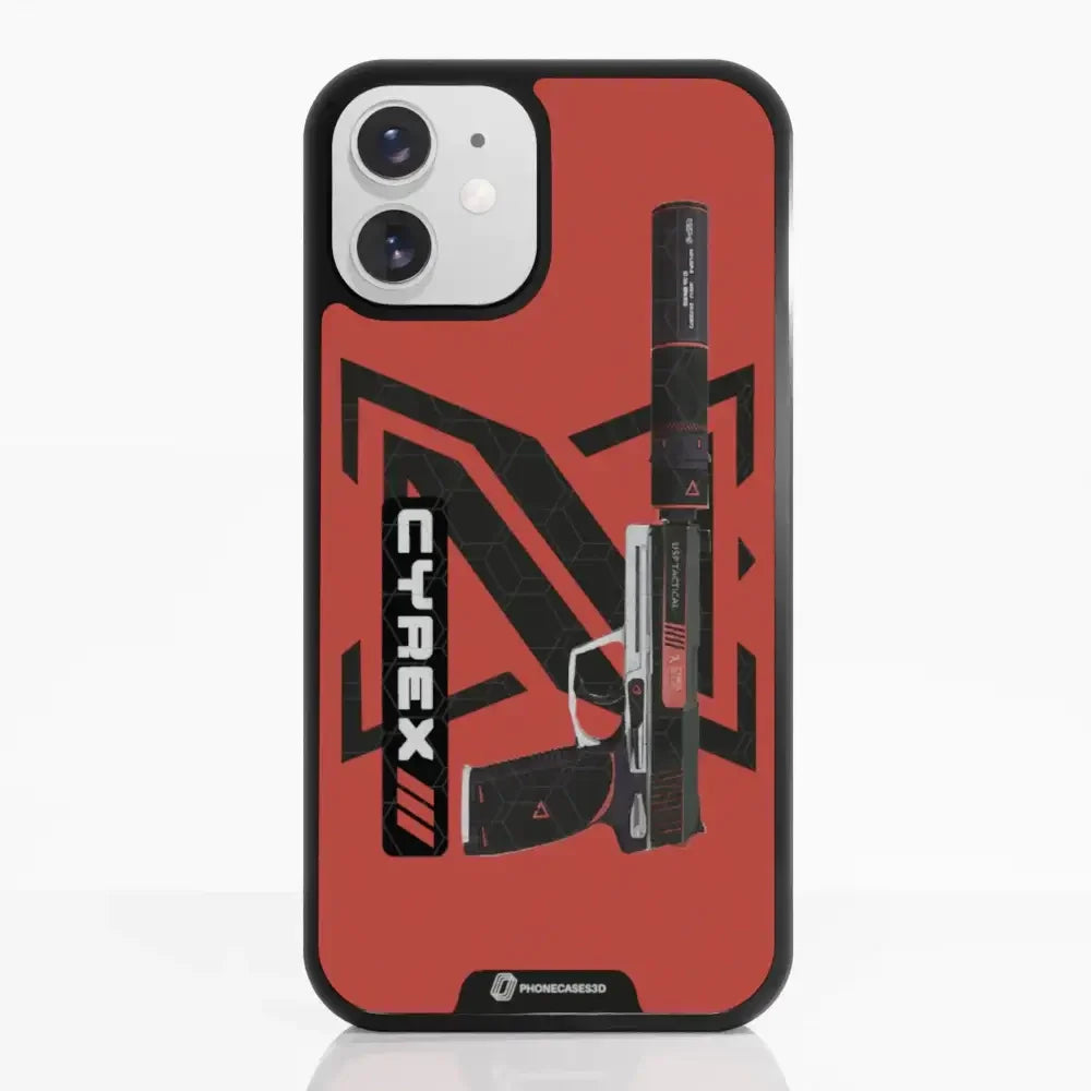 Cyrex Official 3D Phone Case Gun Design