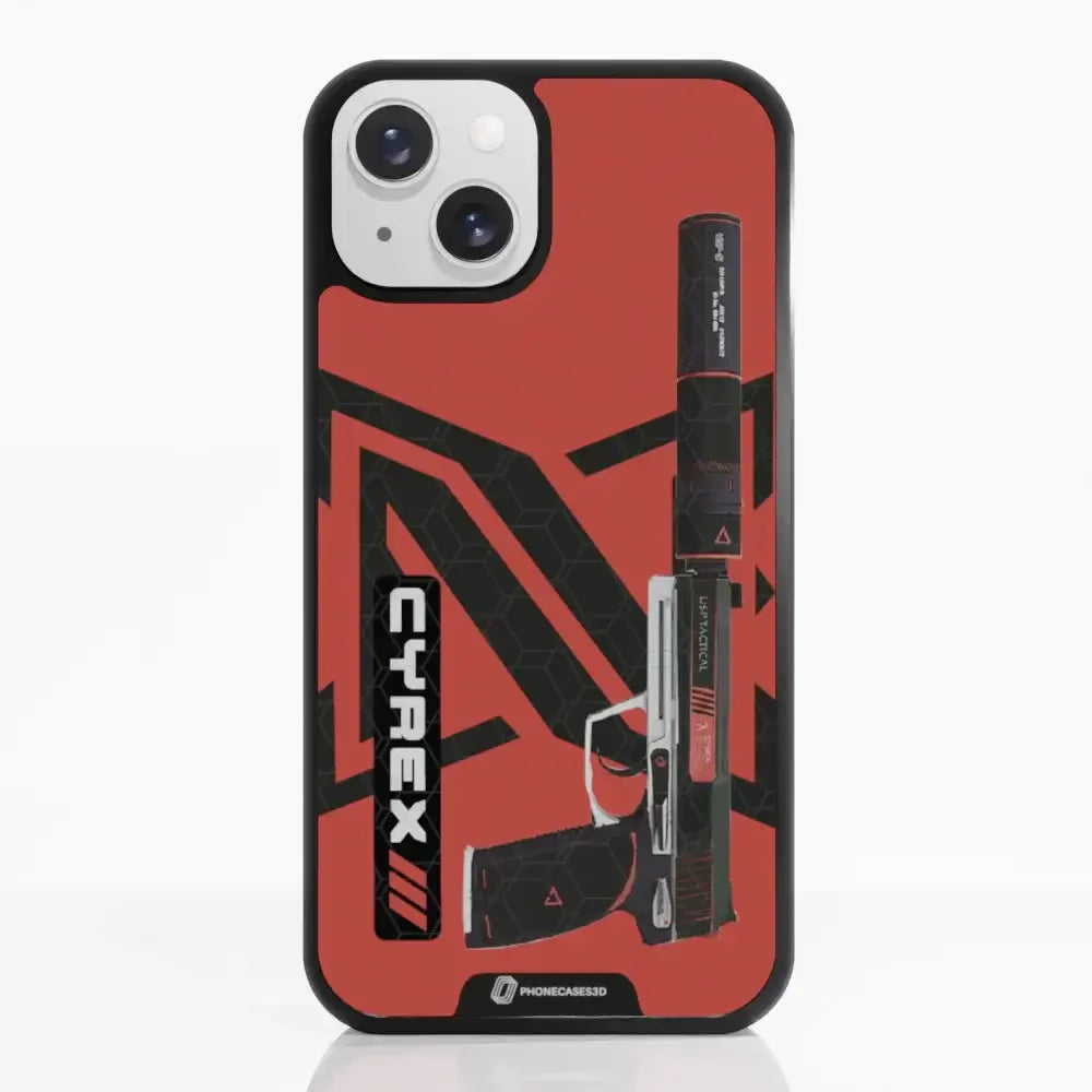 Cyrex Official 3D Phone Case Gun Design