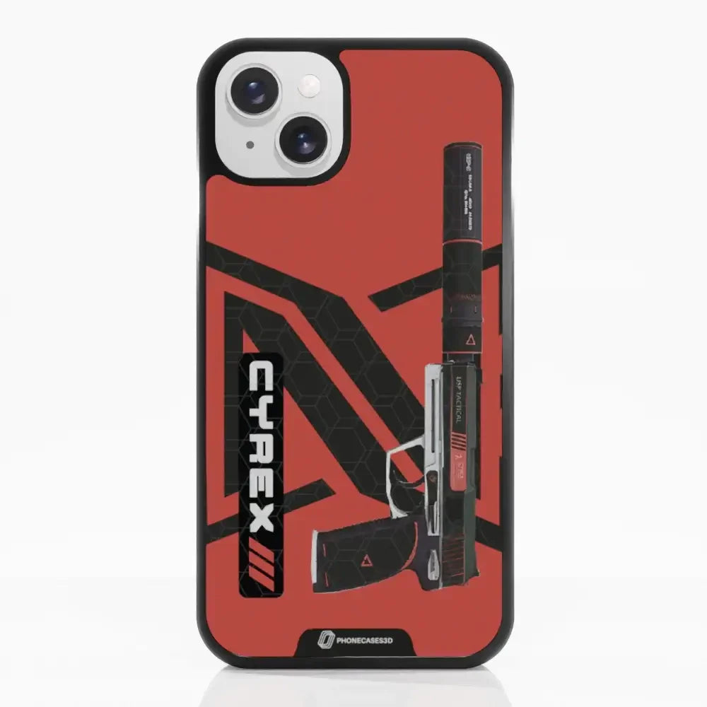 Cyrex Official 3D Phone Case Gun Design