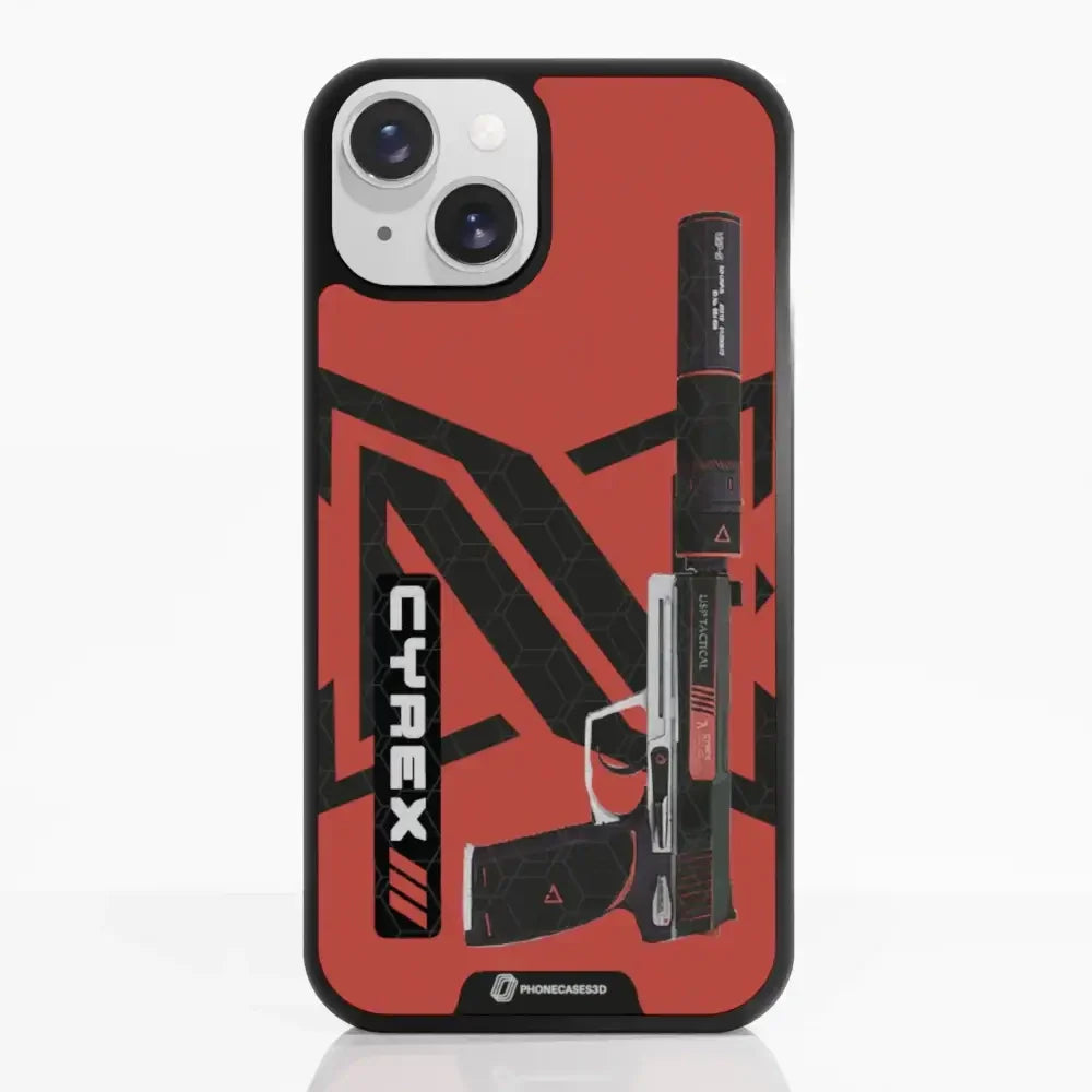 Cyrex Official 3D Phone Case Gun Design