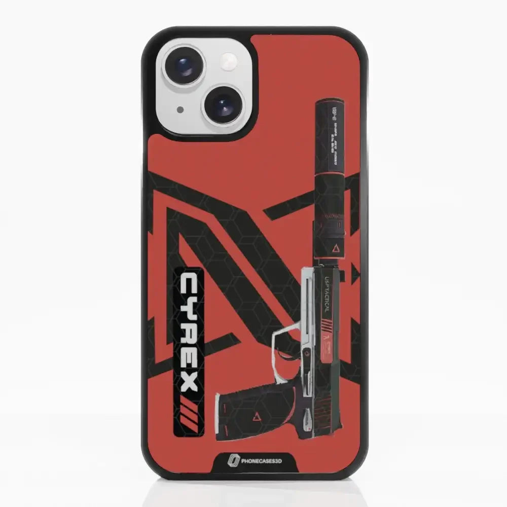 Cyrex Official 3D Phone Case Gun Design