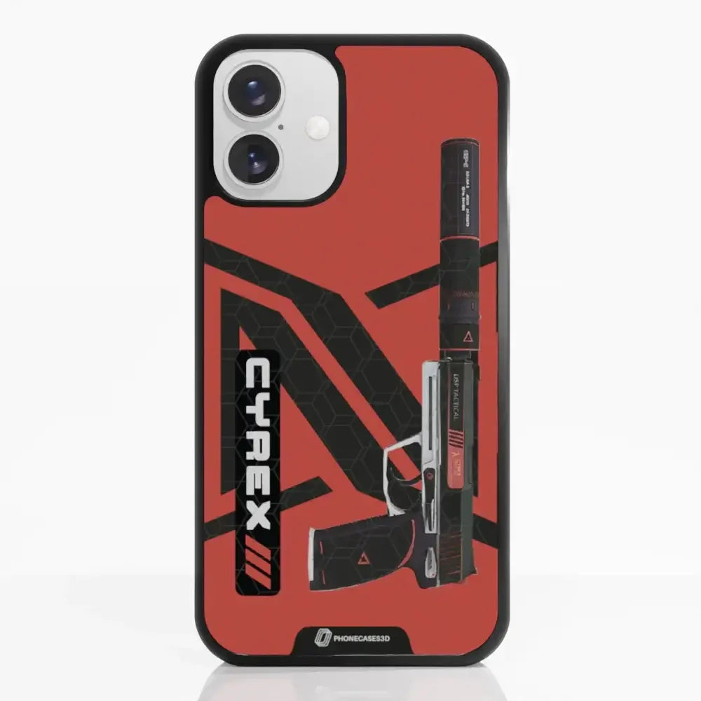 Cyrex Official 3D Phone Case Gun Design
