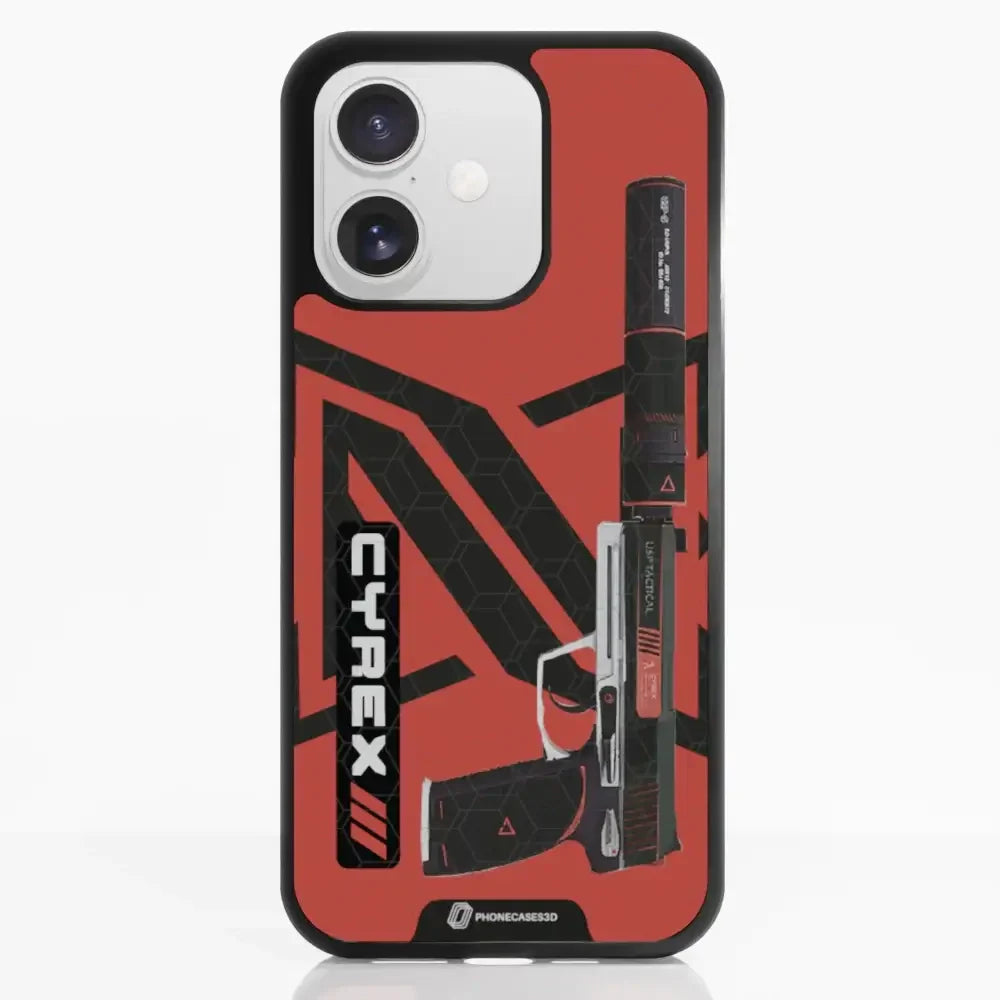 Cyrex Official 3D Phone Case Gun Design
