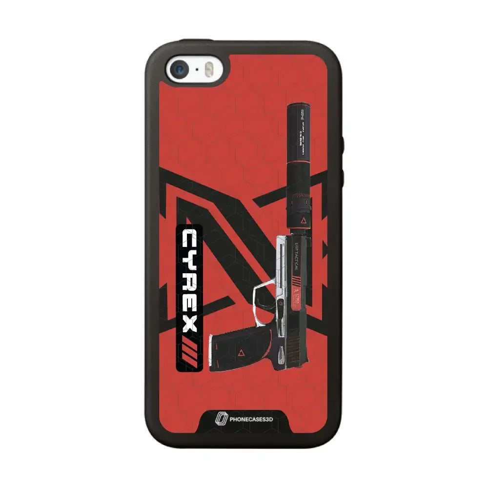 Cyrex Official 3D Phone Case Gun Design