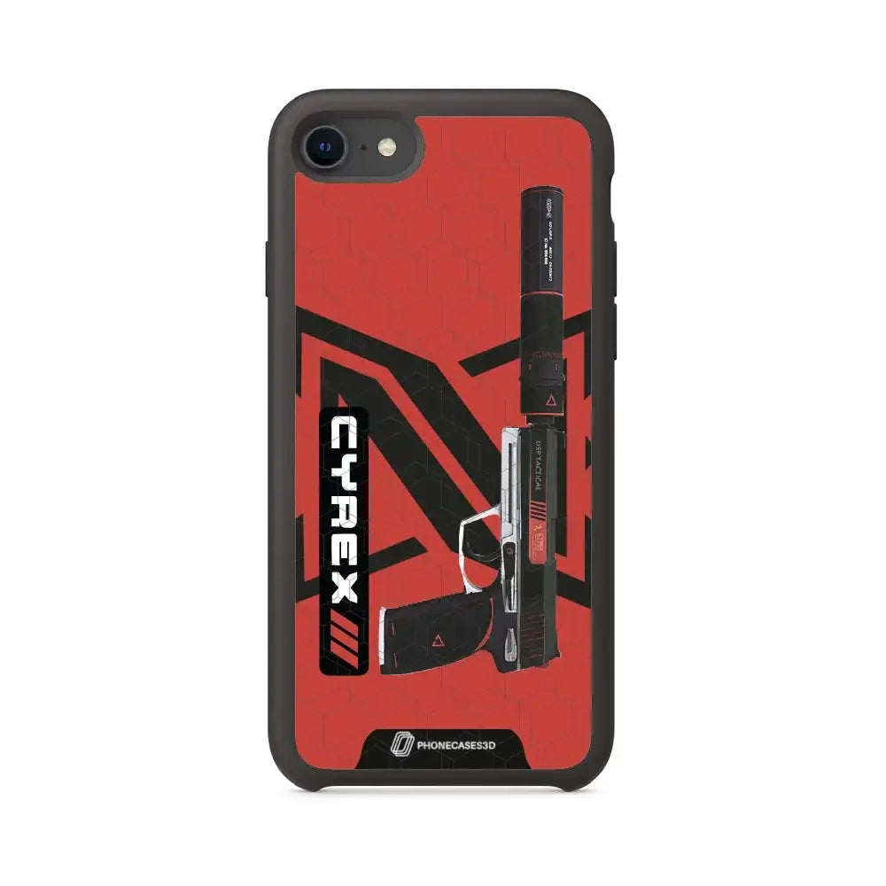Cyrex Official 3D Phone Case Gun Design