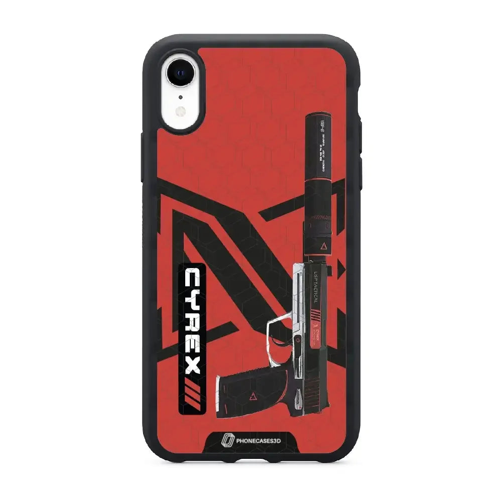 Cyrex Official 3D Phone Case Gun Design