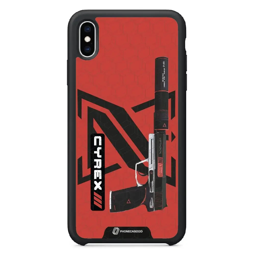 Cyrex Official 3D Phone Case Gun Design