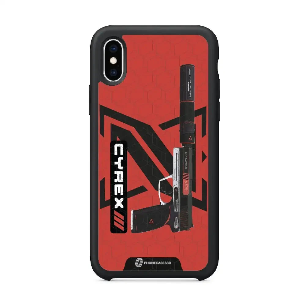 Cyrex Official 3D Phone Case Gun Design
