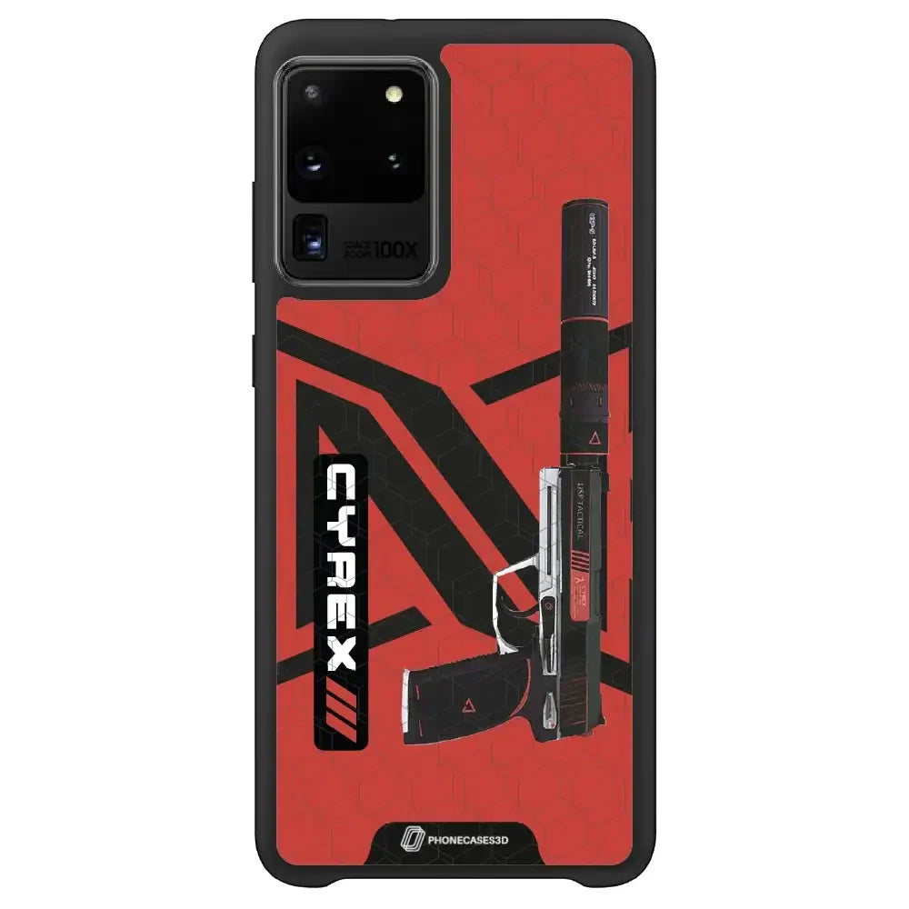 Cyrex Official 3D Phone Case Gun Design