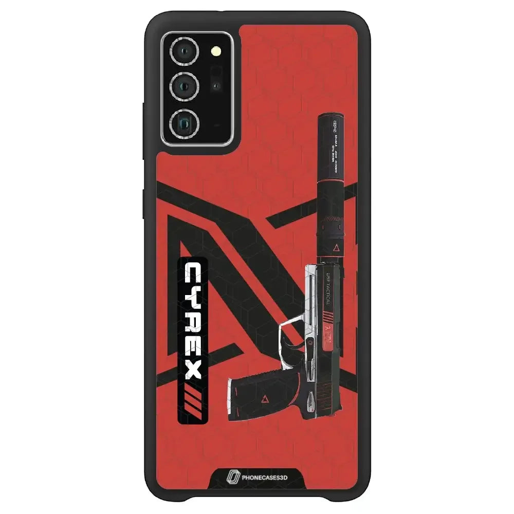 Cyrex Official 3D Phone Case Gun Design