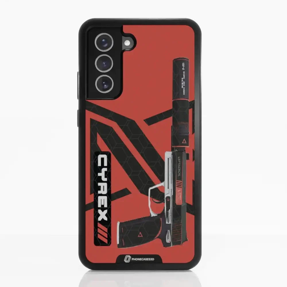 Cyrex Official 3D Phone Case Gun Design