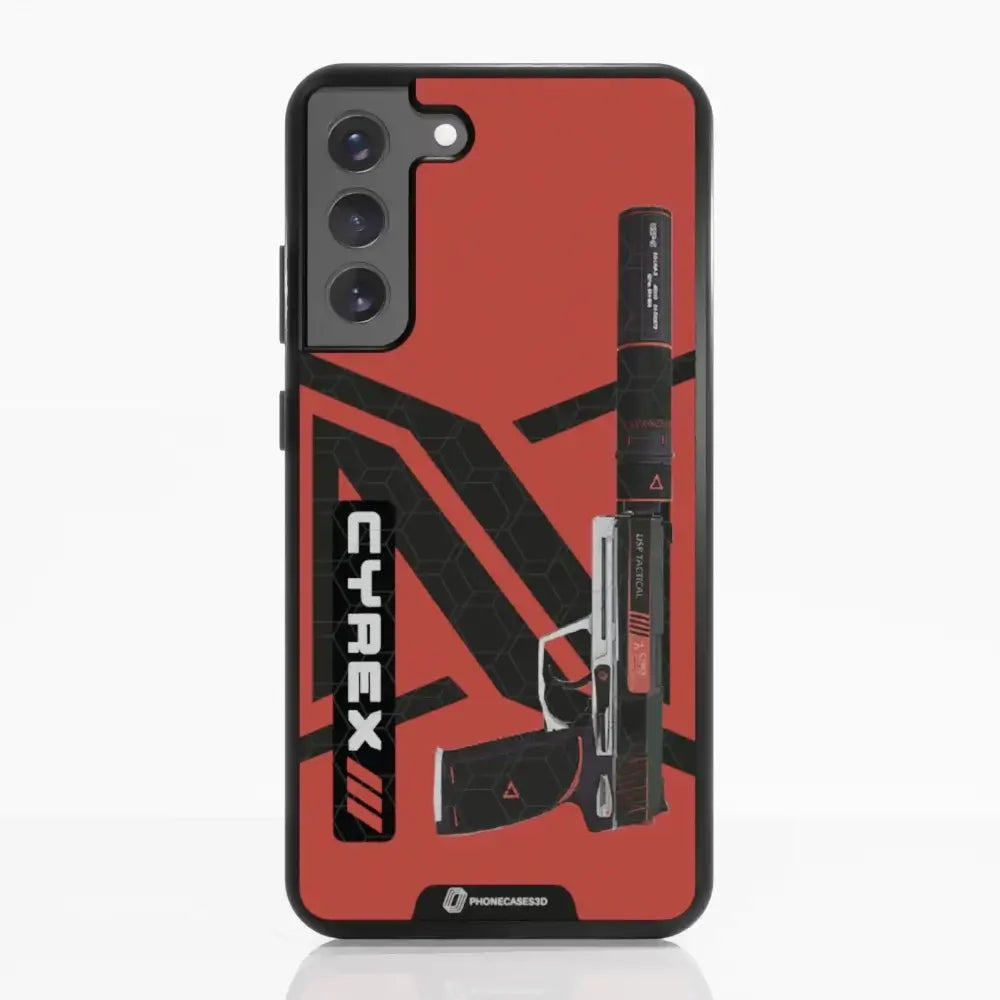 Cyrex Official 3D Phone Case Gun Design