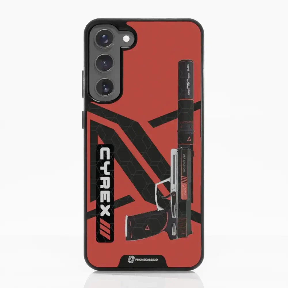 Cyrex Official 3D Phone Case Gun Design