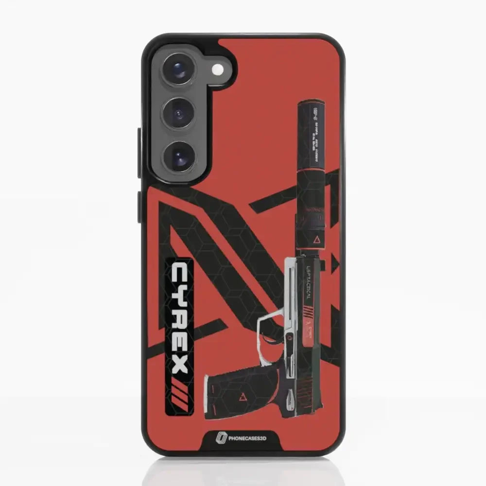 Cyrex Official 3D Phone Case Gun Design