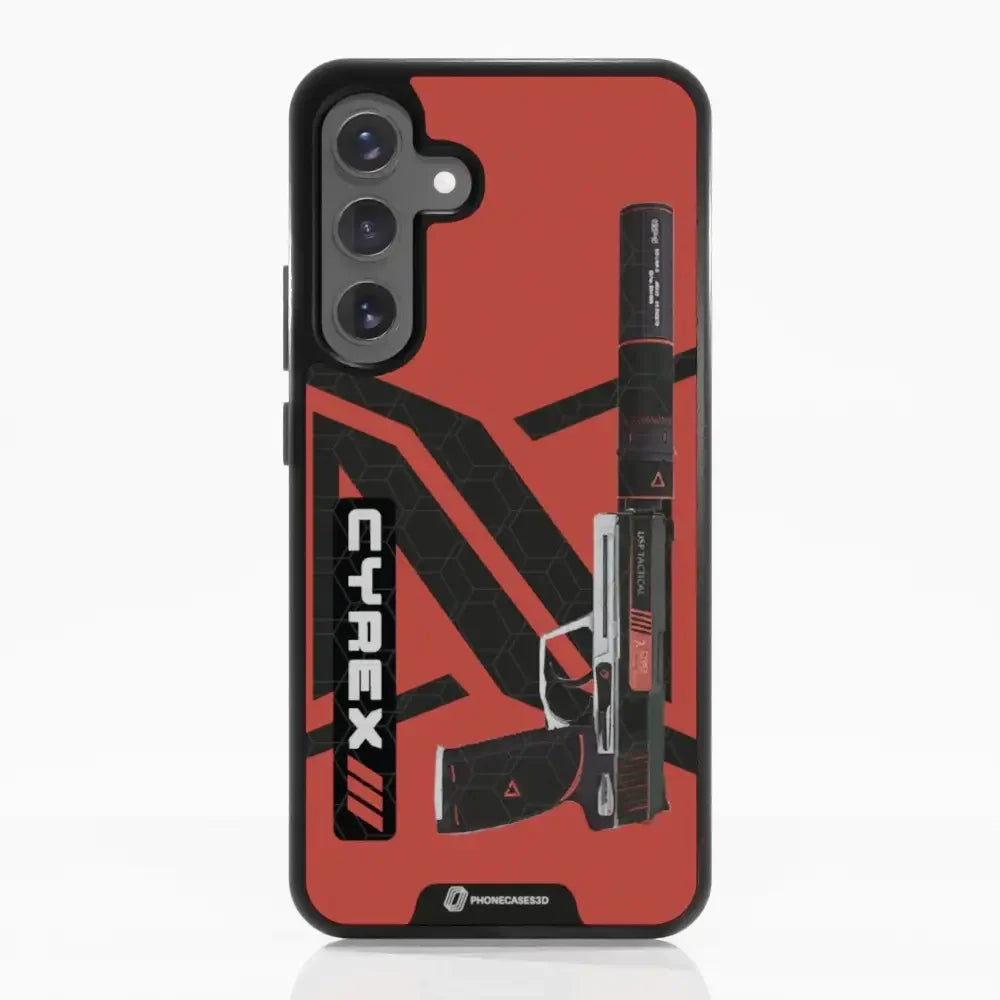 Cyrex Official 3D Phone Case Gun Design