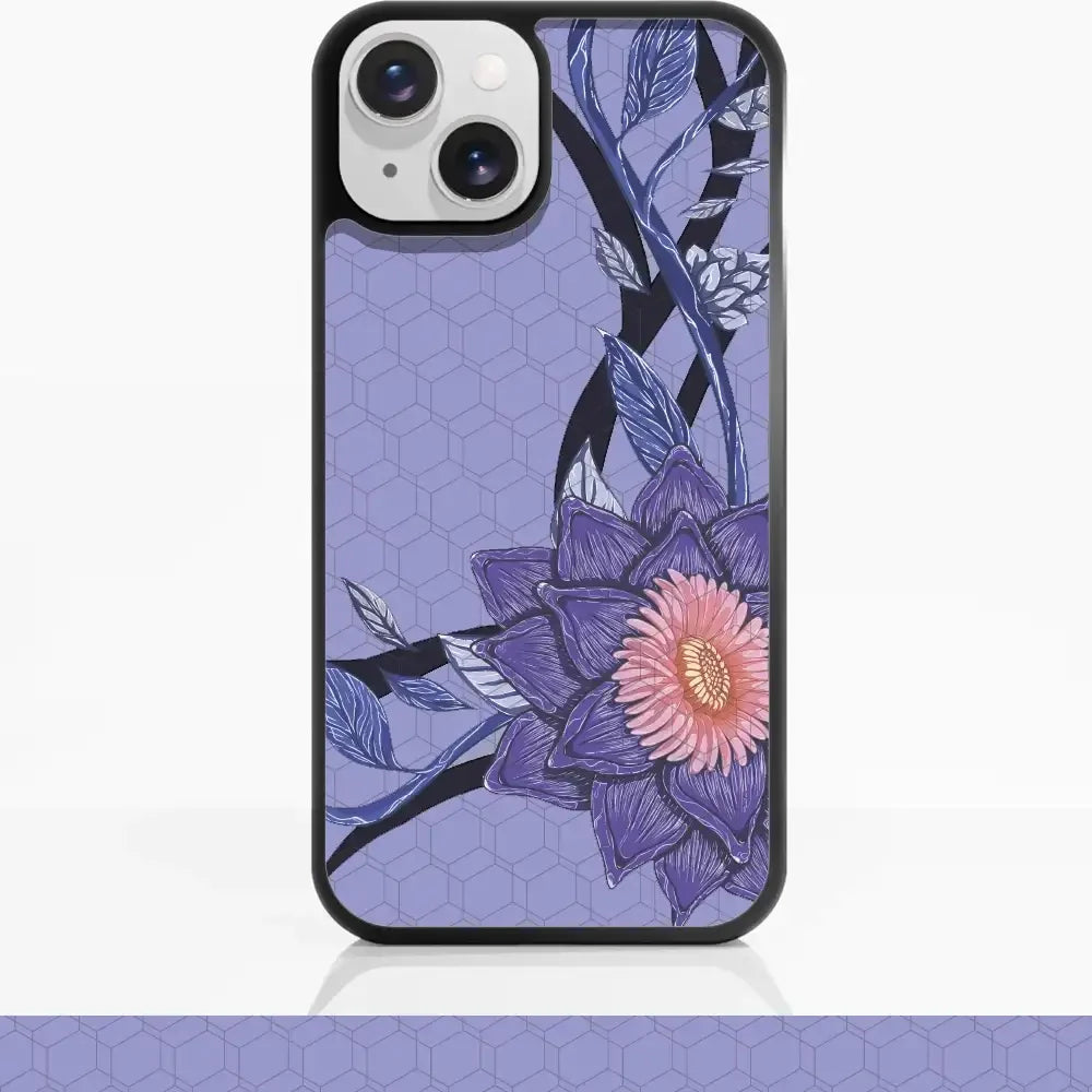Black Lotus Official 3D Phone Case Flower Design