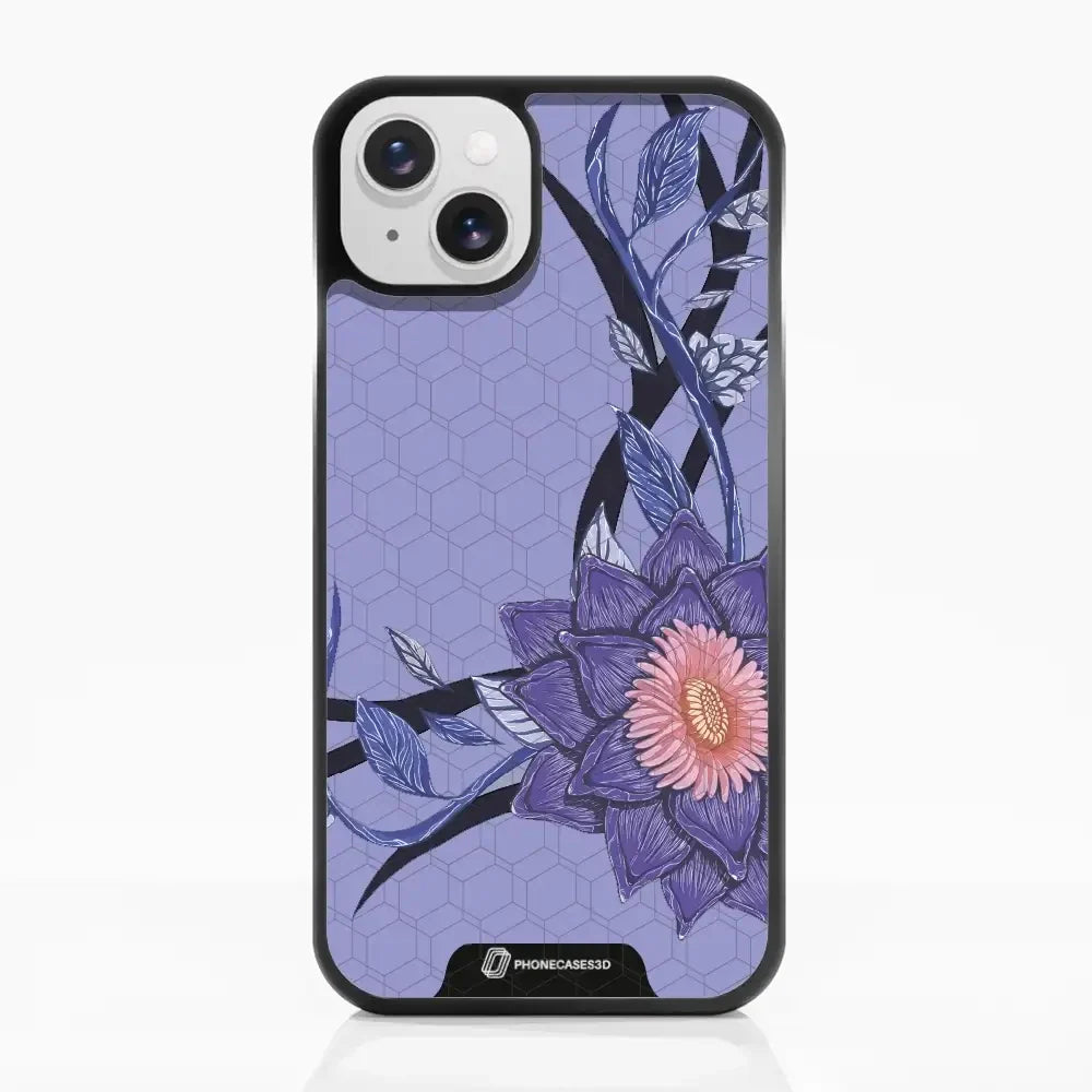 Black Lotus Official 3D Phone Case Flower Design
