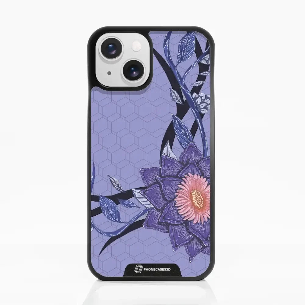Black Lotus Official 3D Phone Case Flower Design