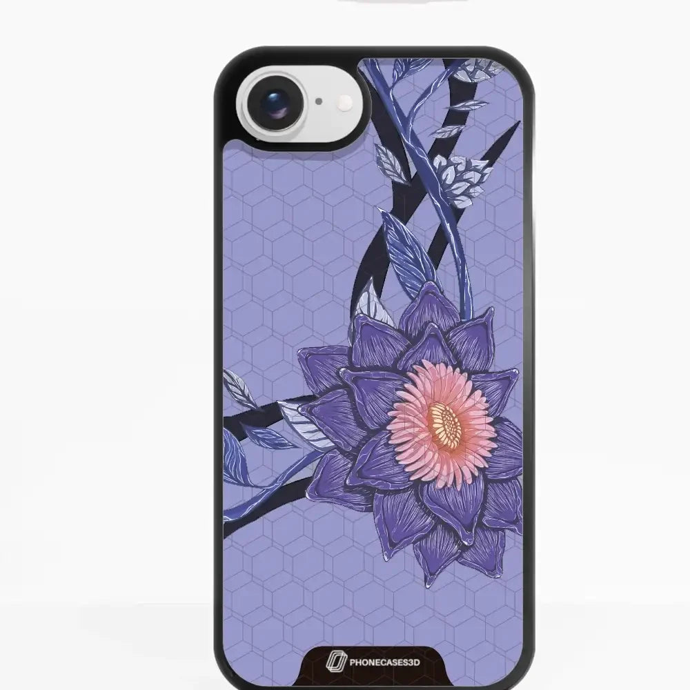 Black Lotus Official 3D Phone Case Flower Design