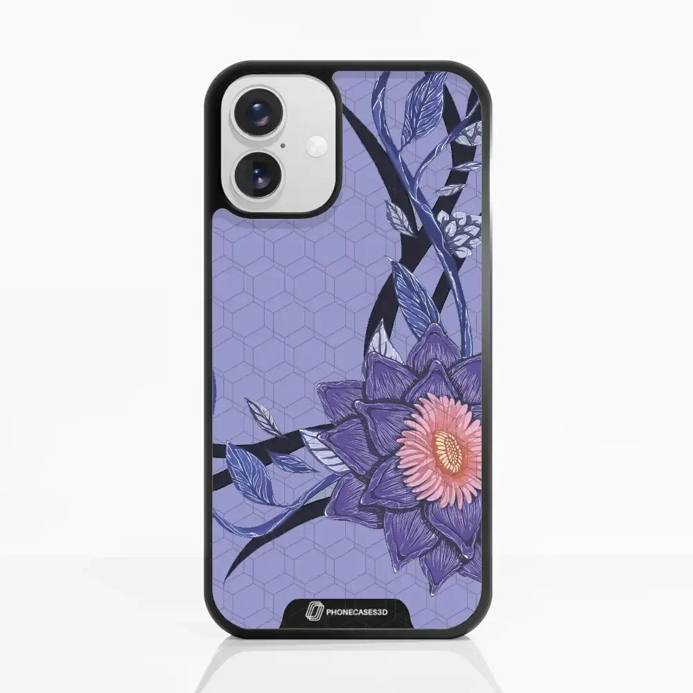Black Lotus Official 3D Phone Case Flower Design