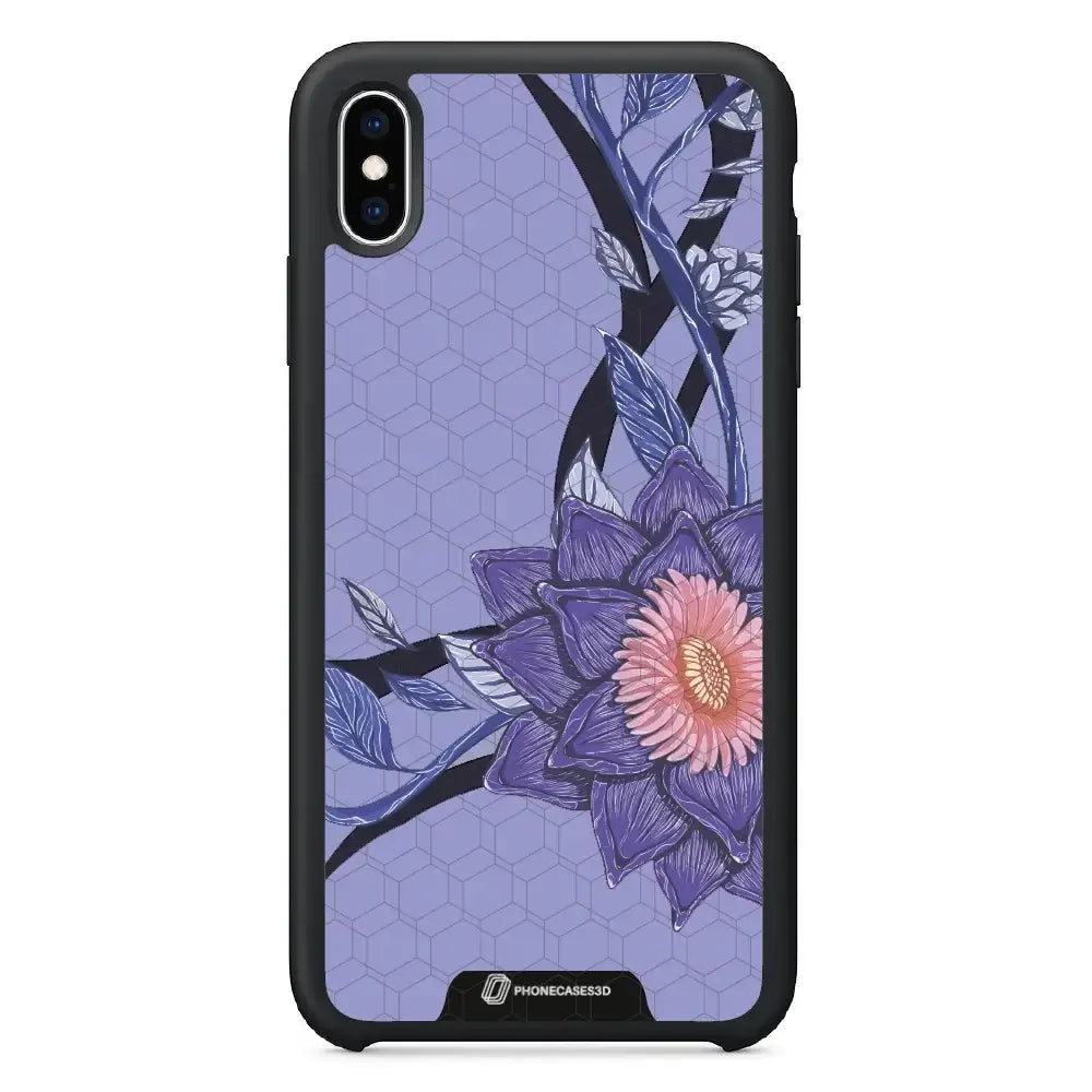 Black Lotus Official 3D Phone Case Flower Design