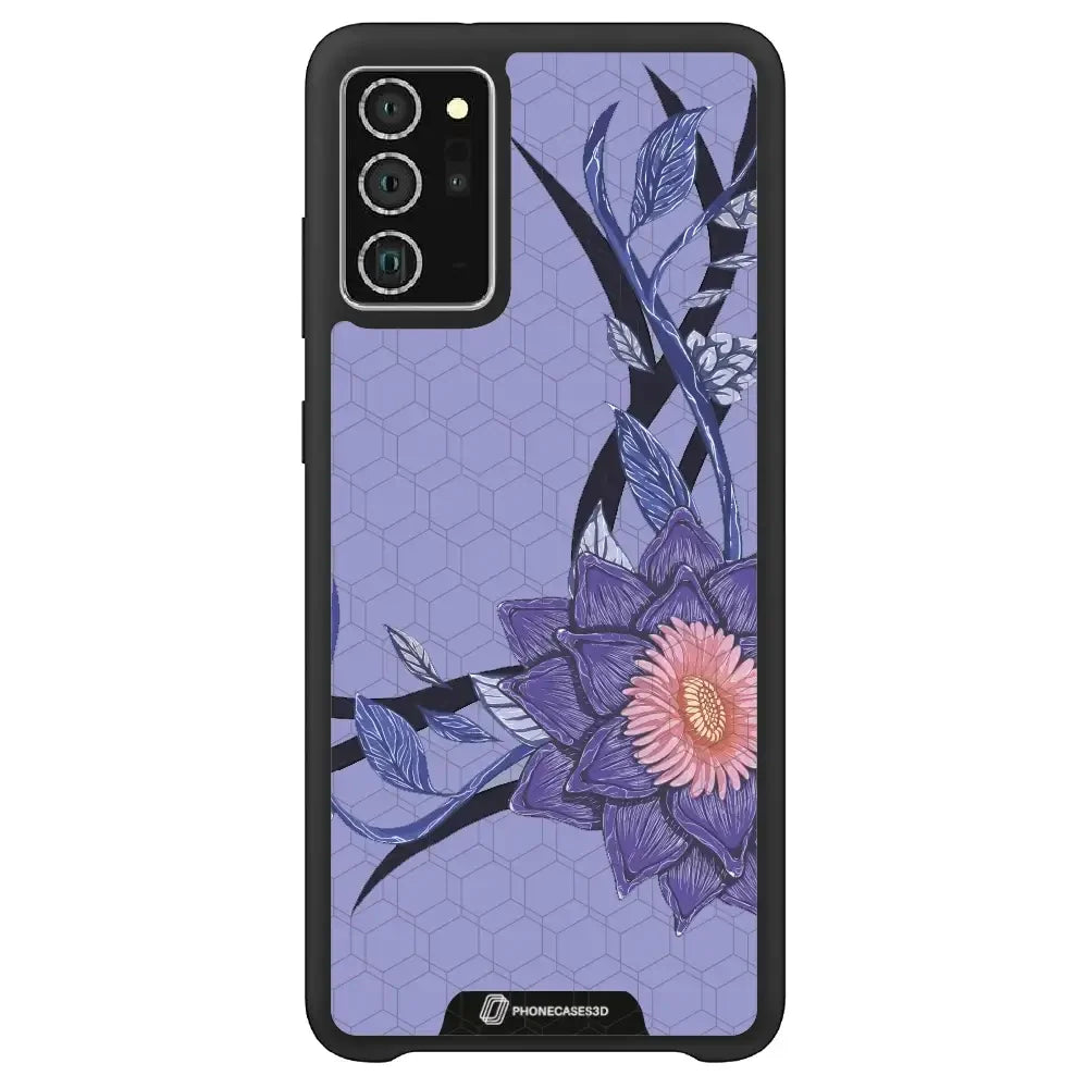 Black Lotus Official 3D Phone Case Flower Design