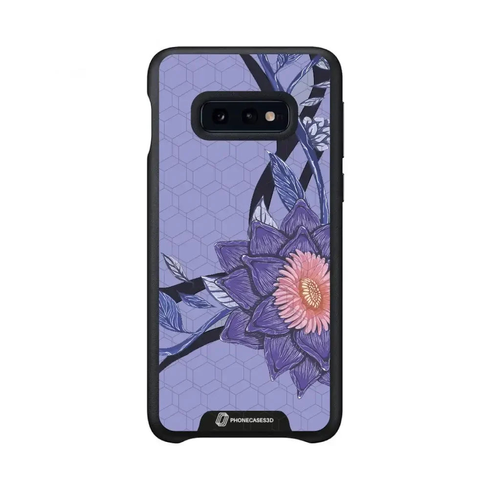 Black Lotus Official 3D Phone Case Flower Design