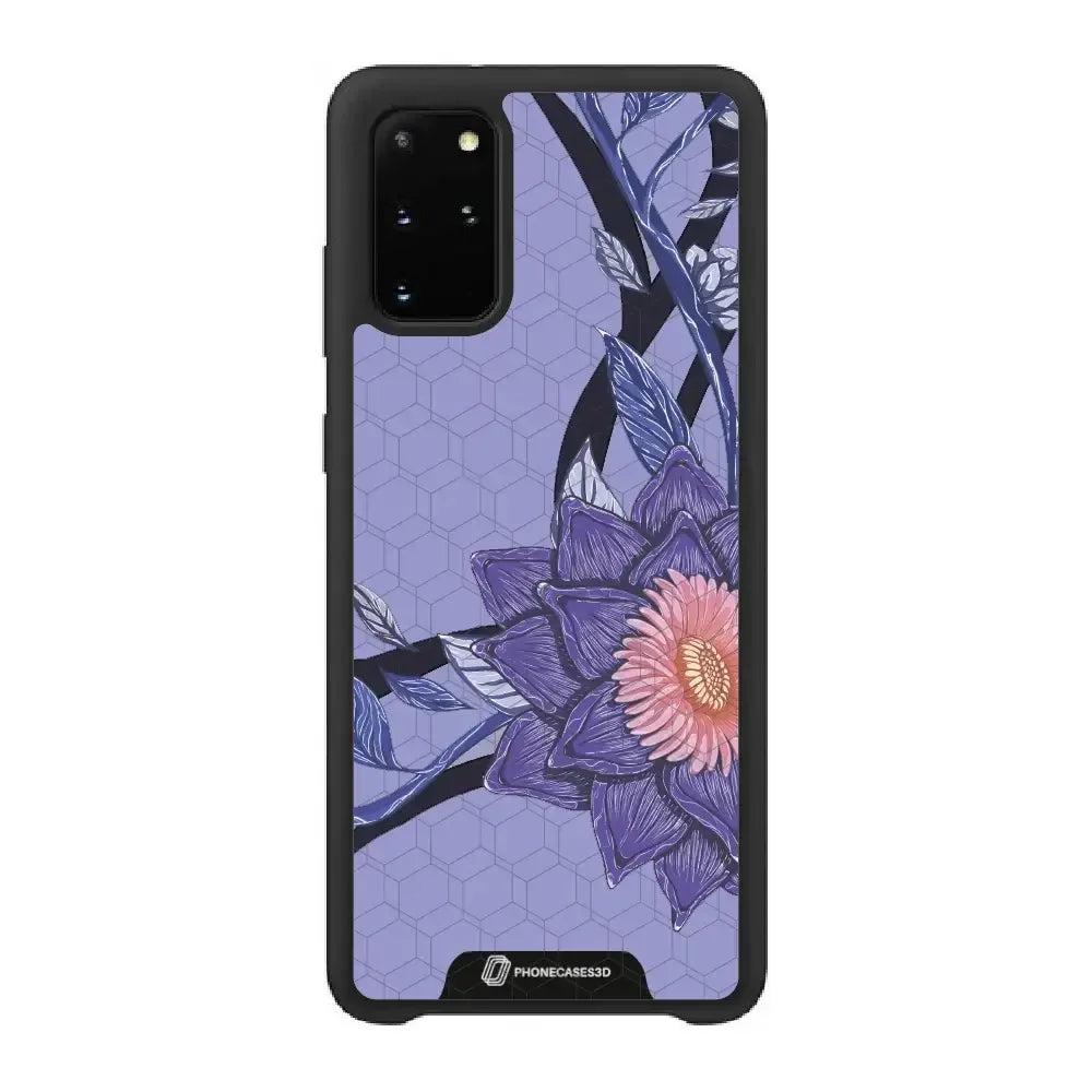 Black Lotus Official 3D Phone Case Flower Design
