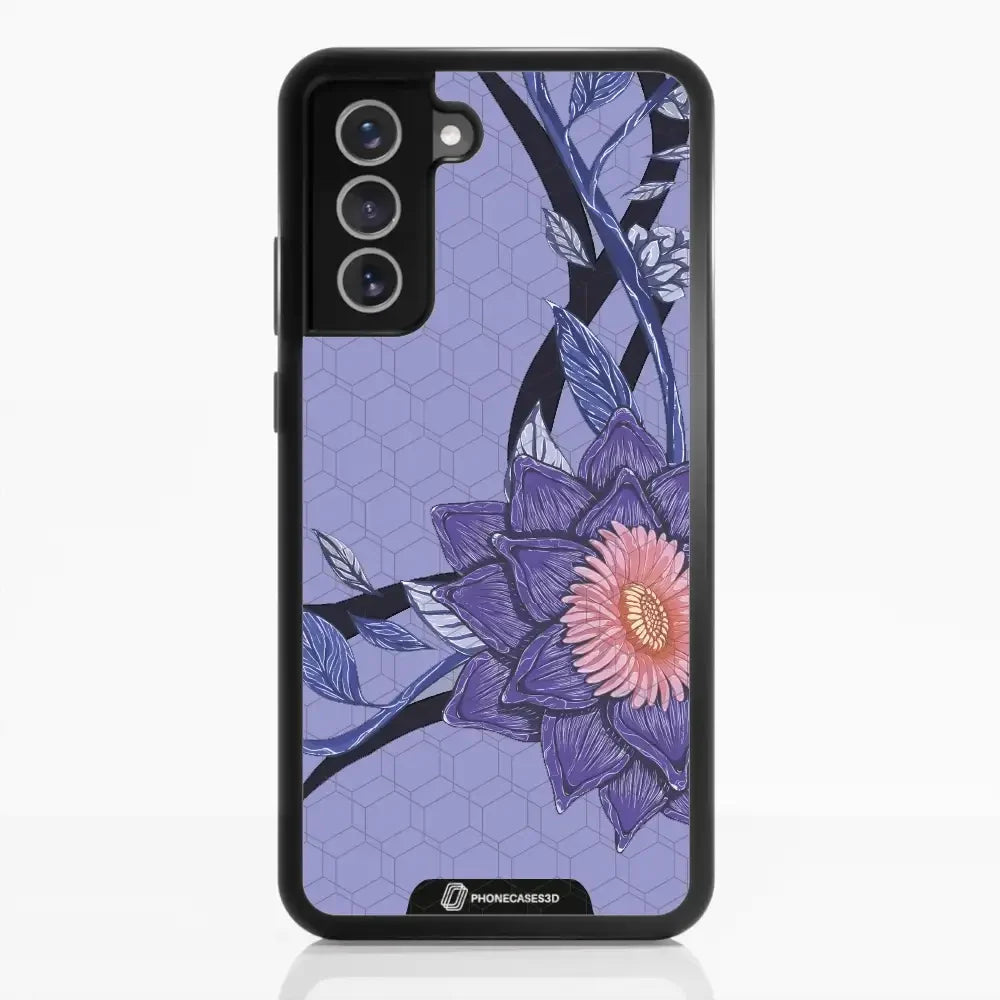 Black Lotus Official 3D Phone Case Flower Design