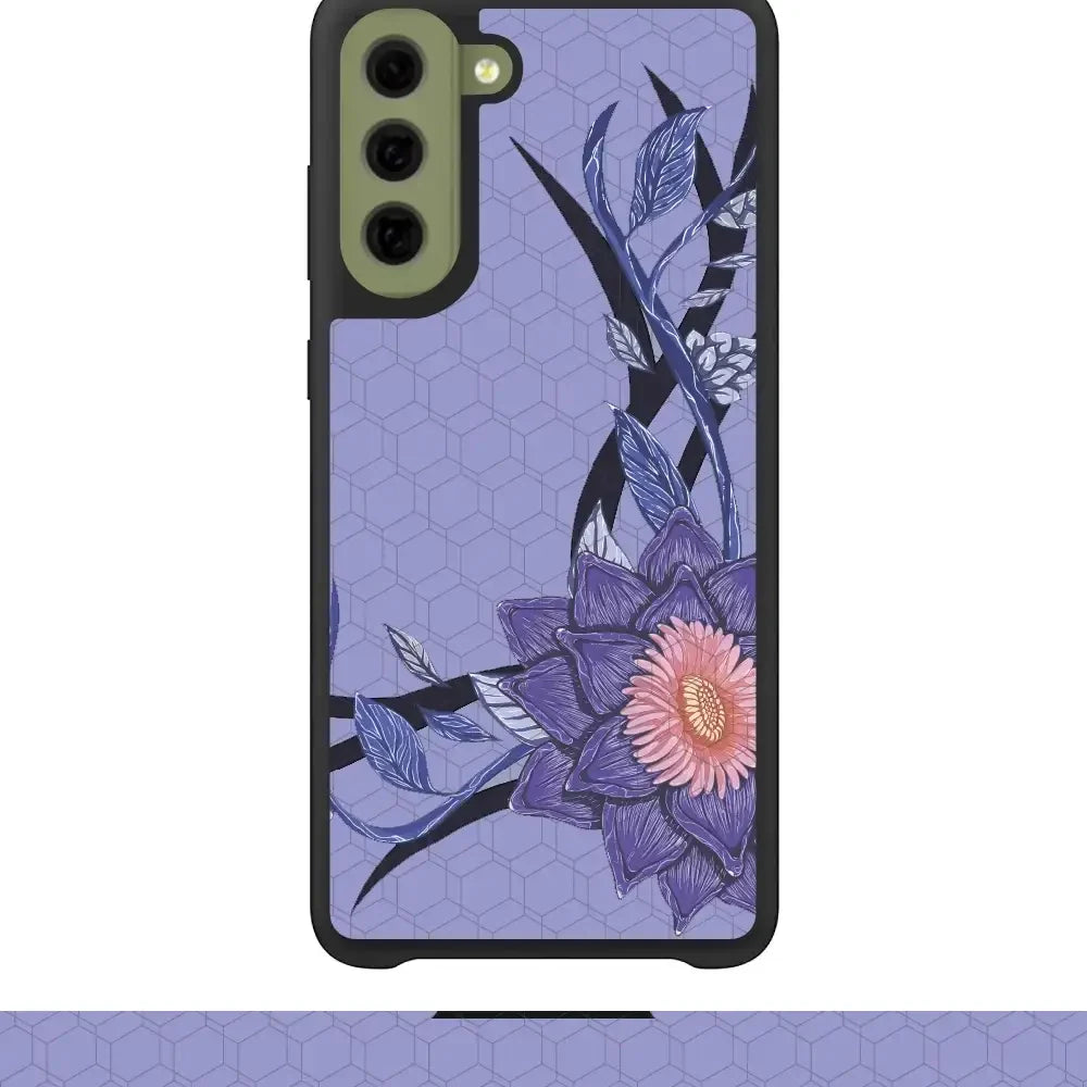 Black Lotus Official 3D Phone Case Flower Design