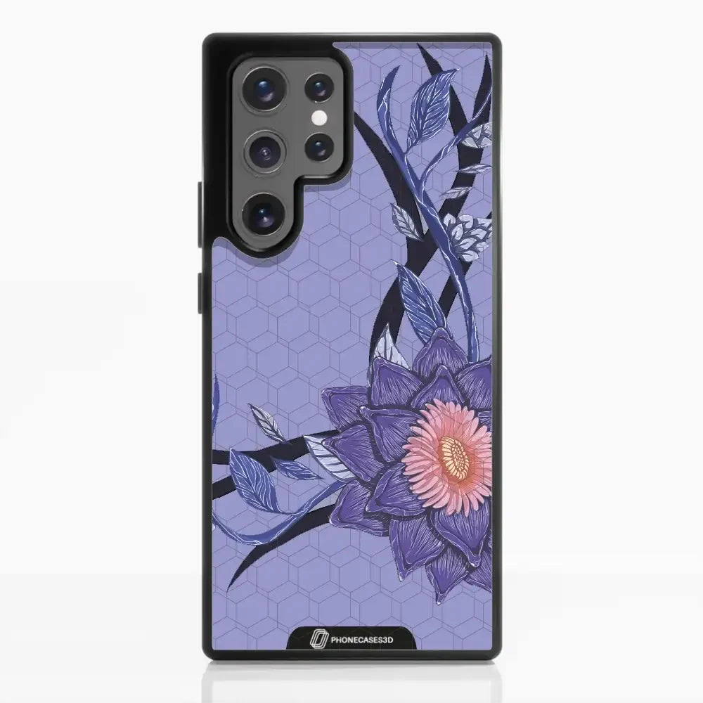Black Lotus Official 3D Phone Case Flower Design