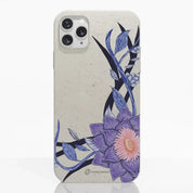 Black Lotus Official White Compostable Phone Case Flower