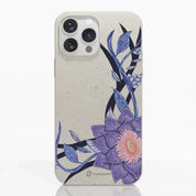 Black Lotus Official White Compostable Phone Case Flower