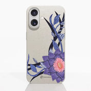 Black Lotus Official White Compostable Phone Case Flower
