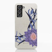 Black Lotus Official White Compostable Phone Case Flower