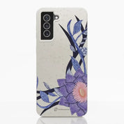 Black Lotus Official White Compostable Phone Case Flower