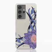 Black Lotus Official White Compostable Phone Case Flower