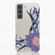 Black Lotus Official White Compostable Phone Case Flower