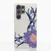 Black Lotus Official White Compostable Phone Case Flower