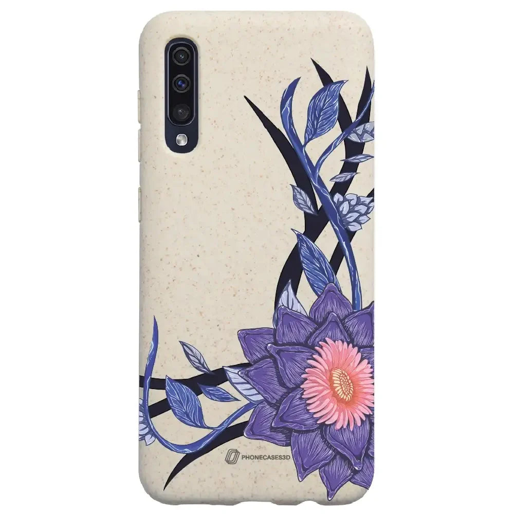 Black Lotus Official White Compostable Phone Case Flower