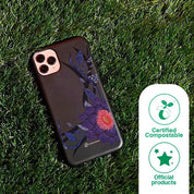 Black Lotus Official Black Compostable Phone Case Flower
