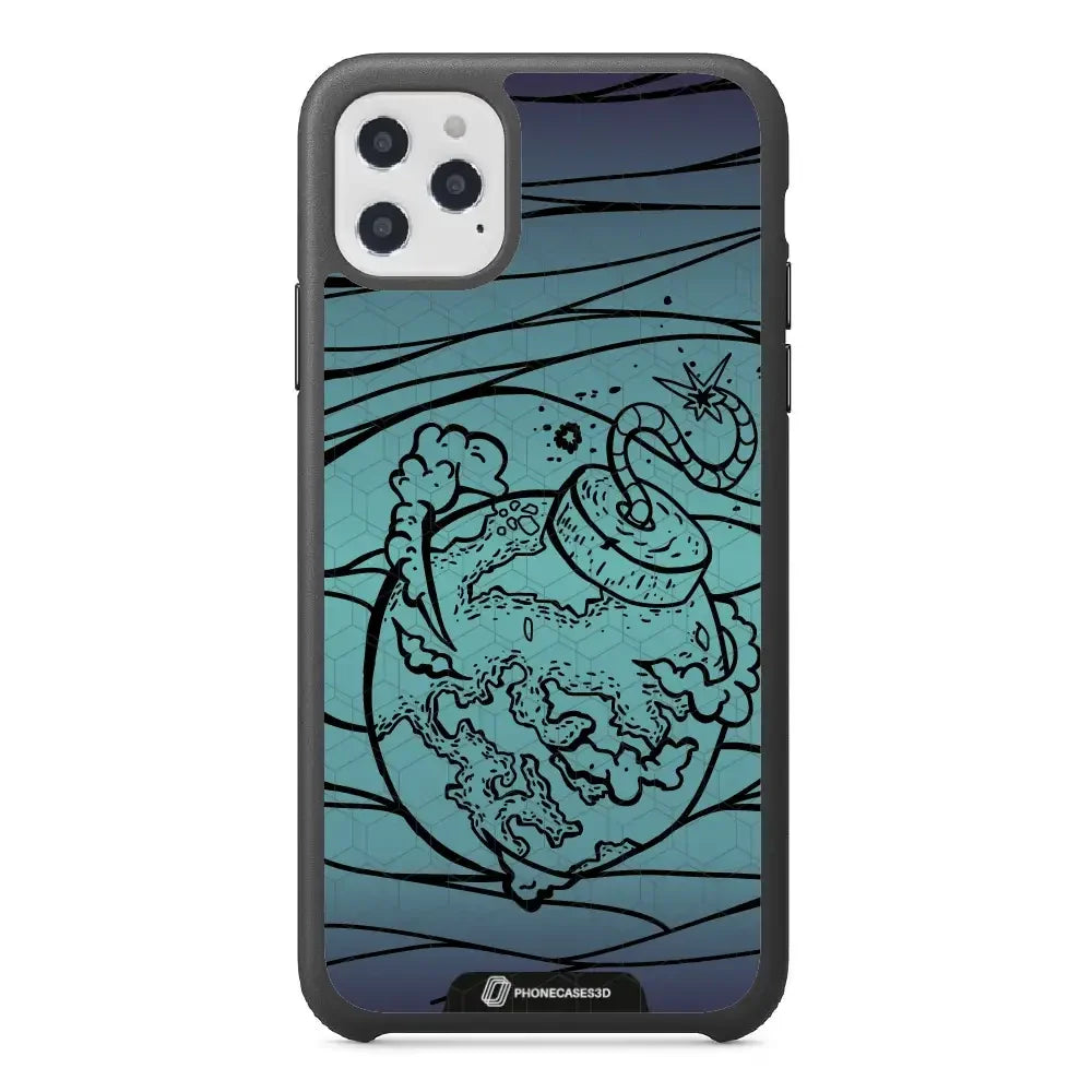 Apocalypto Official 3D Phone Case Black