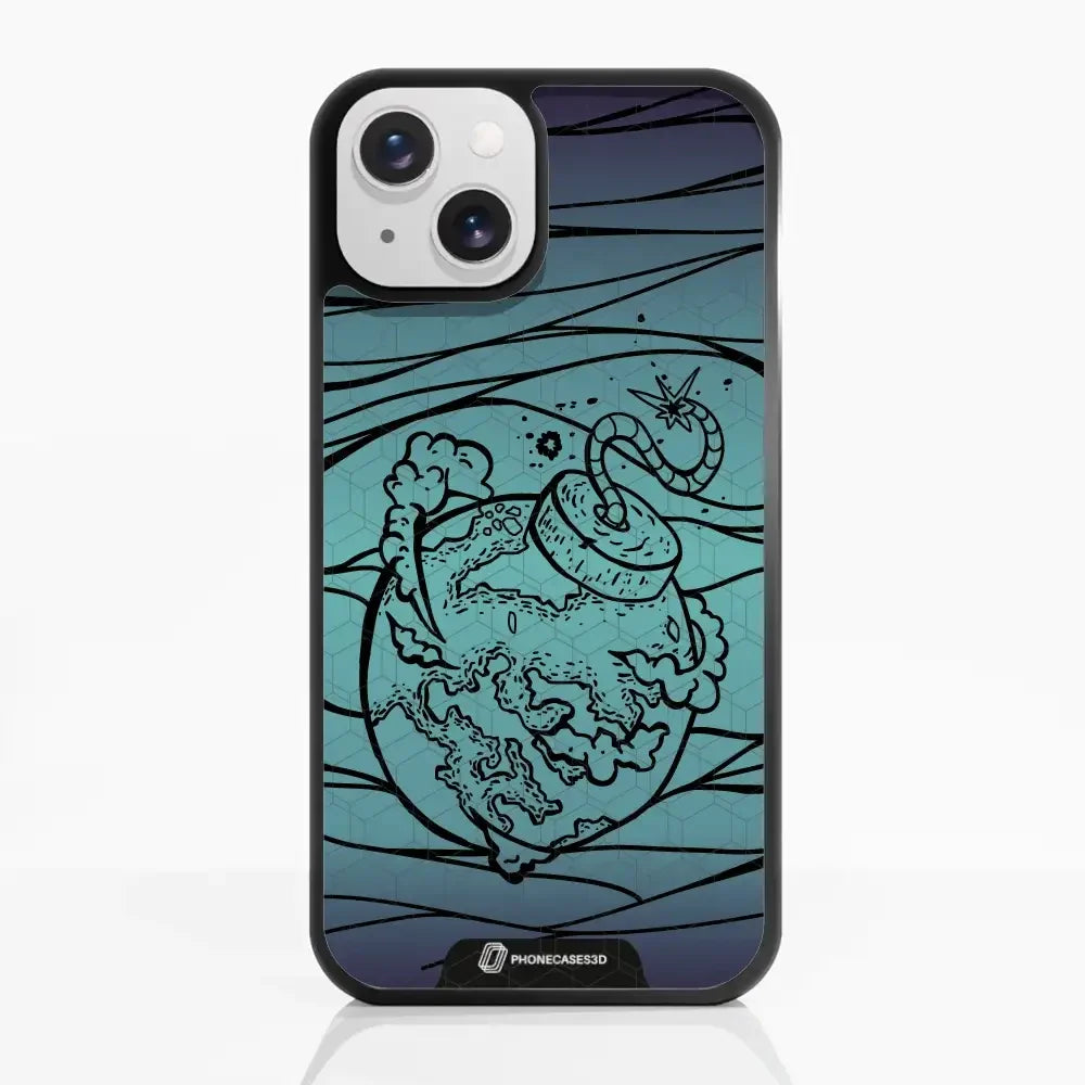 Apocalypto Official 3D Phone Case Black