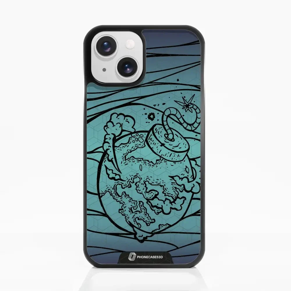 Apocalypto Official 3D Phone Case Black