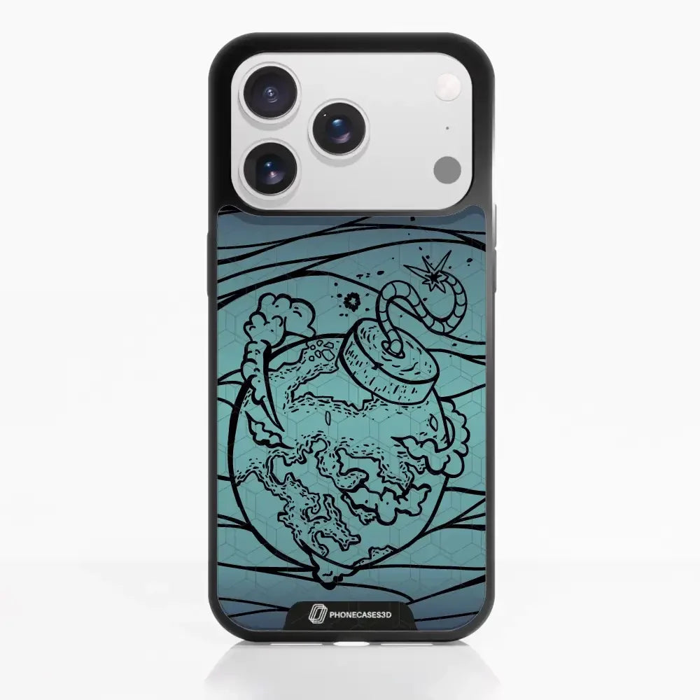 Apocalypto Official 3D Phone Case Black