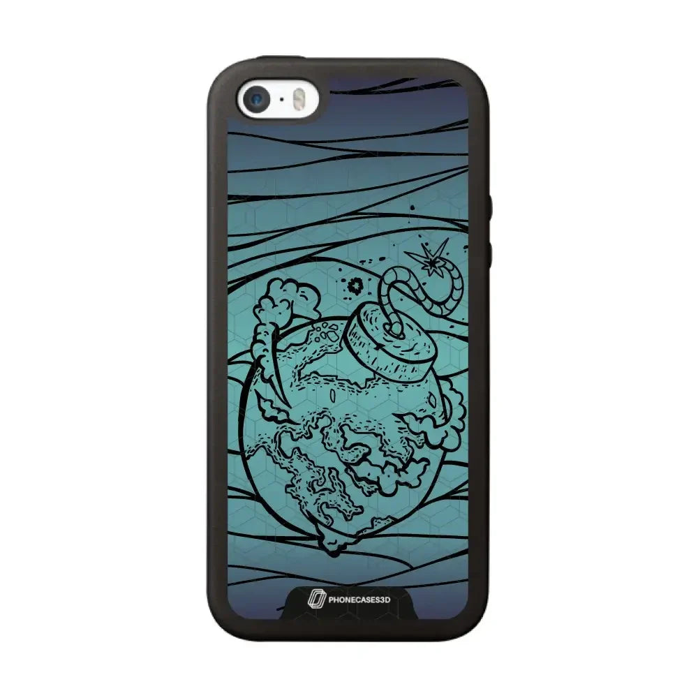 Apocalypto Official 3D Phone Case Black