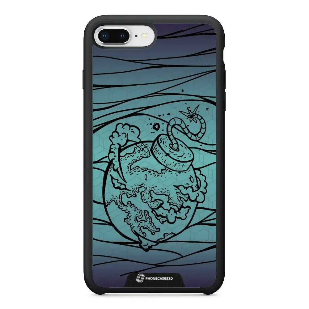 Apocalypto Official 3D Phone Case Black